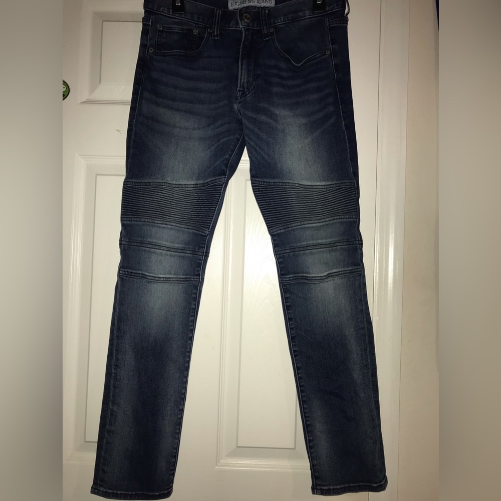Express moto jeans size 30x30